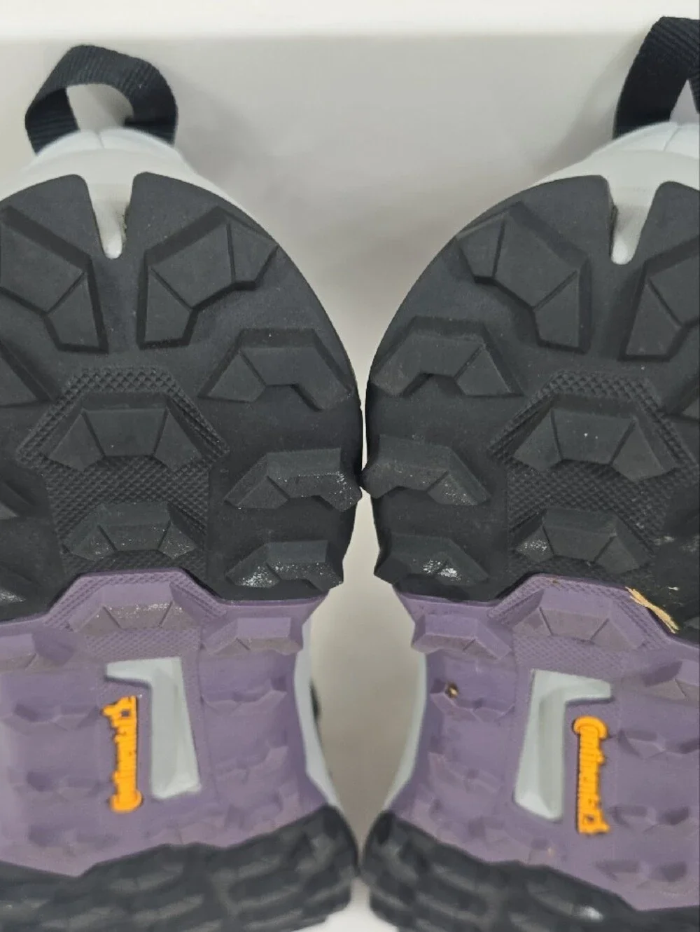 adidas Terrex AX4 Trail Shoes Sz 7.5 — Gray / Black / Purple